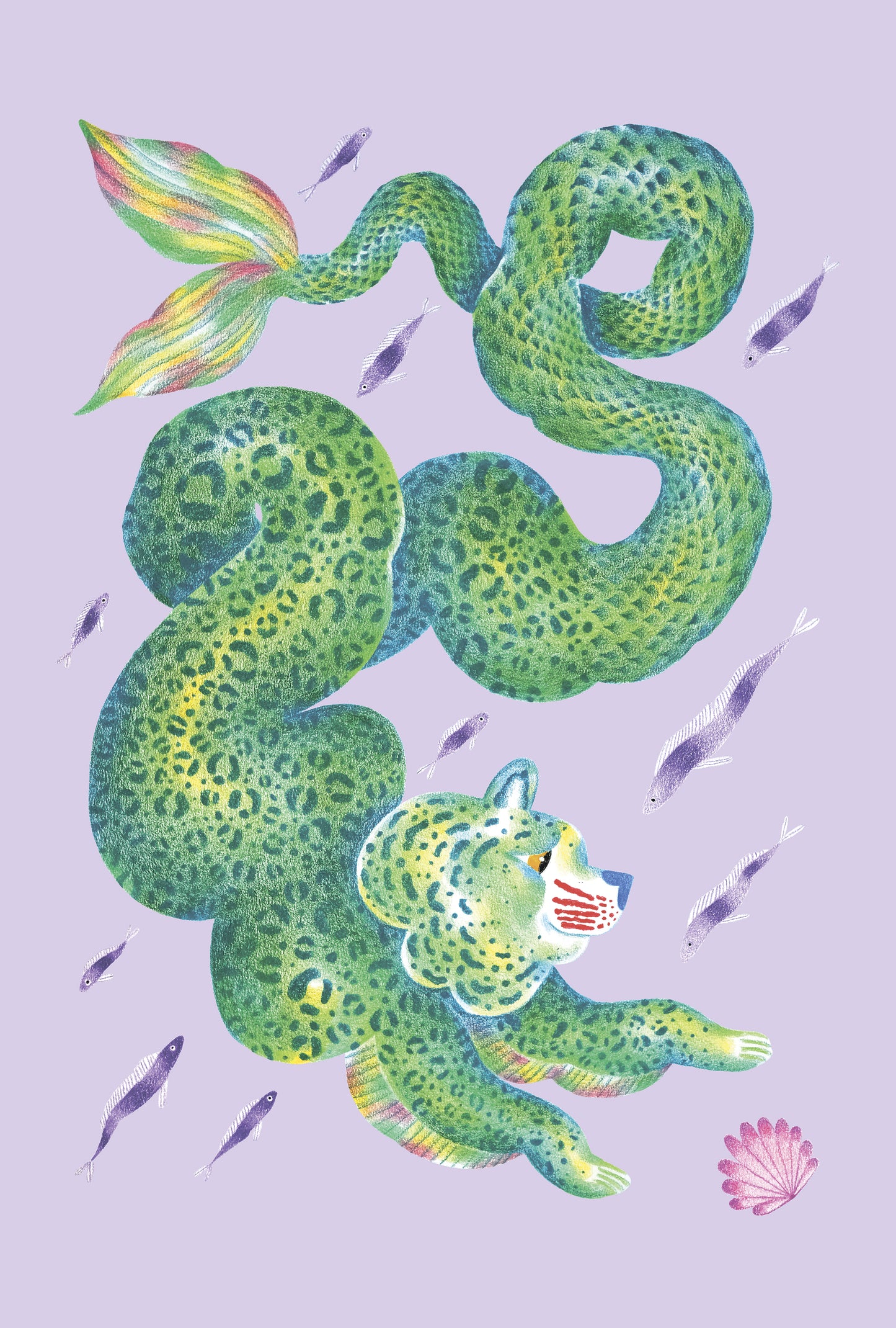 Postcard set "5 elements"