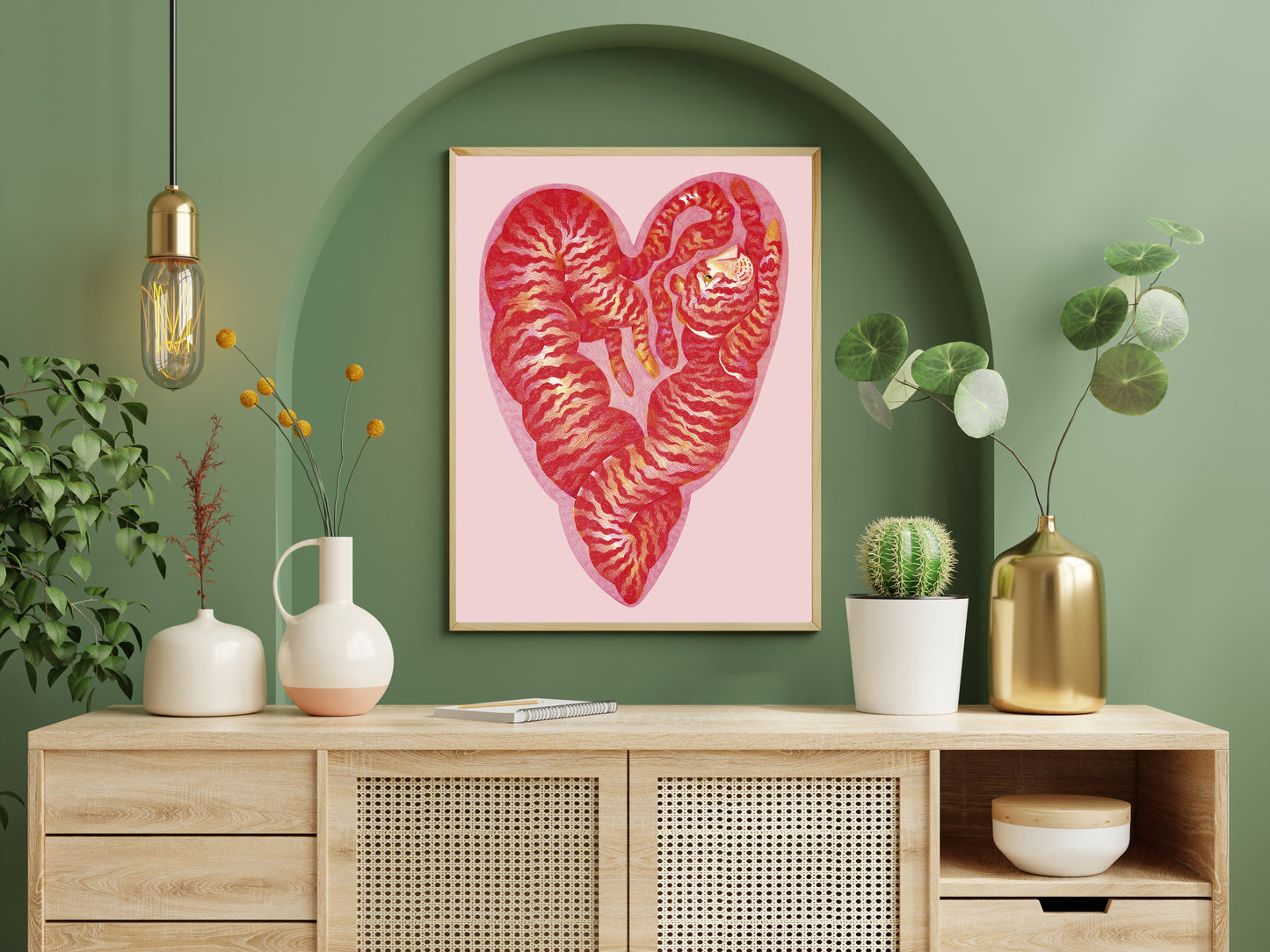Poster "Tiger Love"