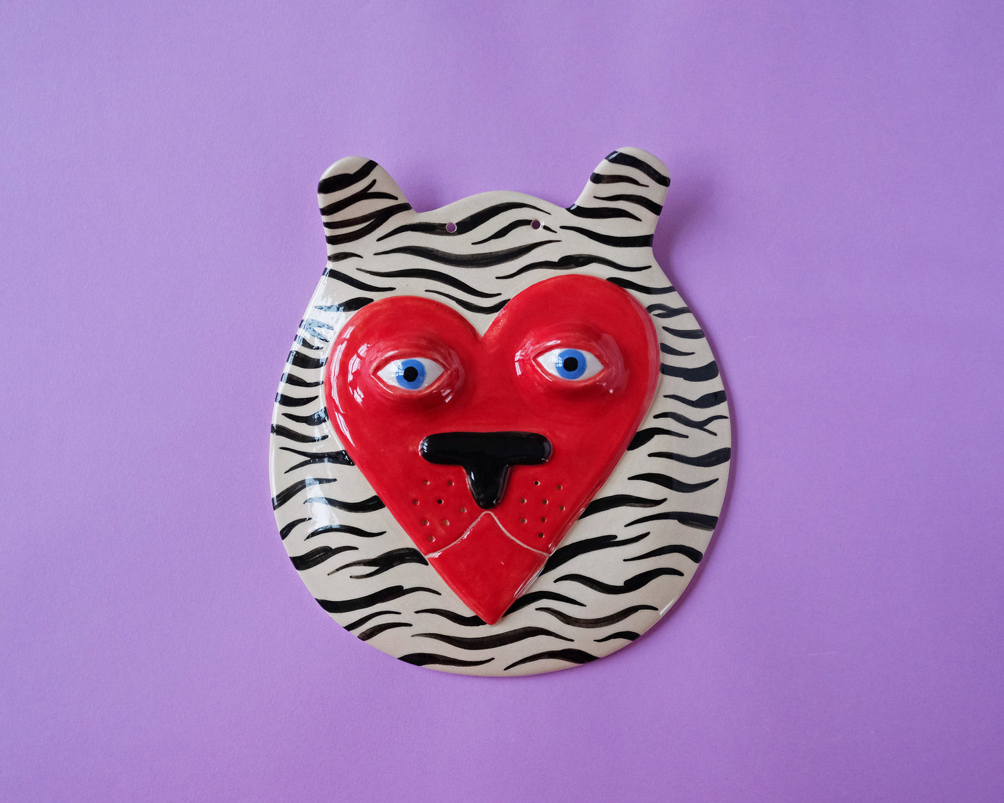 Heart Tiger Wall Mask