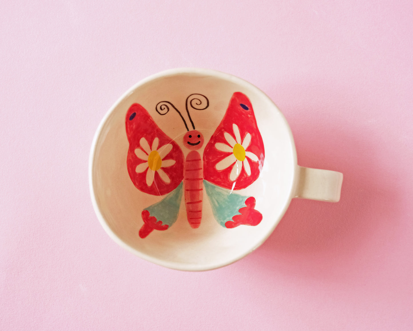 Cup with a Butterfly