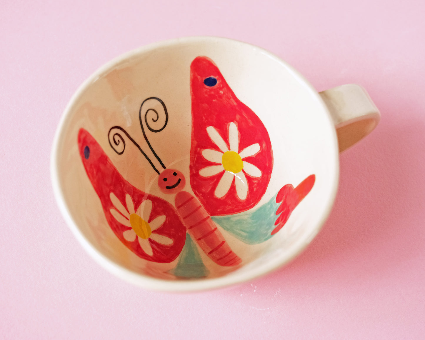 Cup with a Butterfly