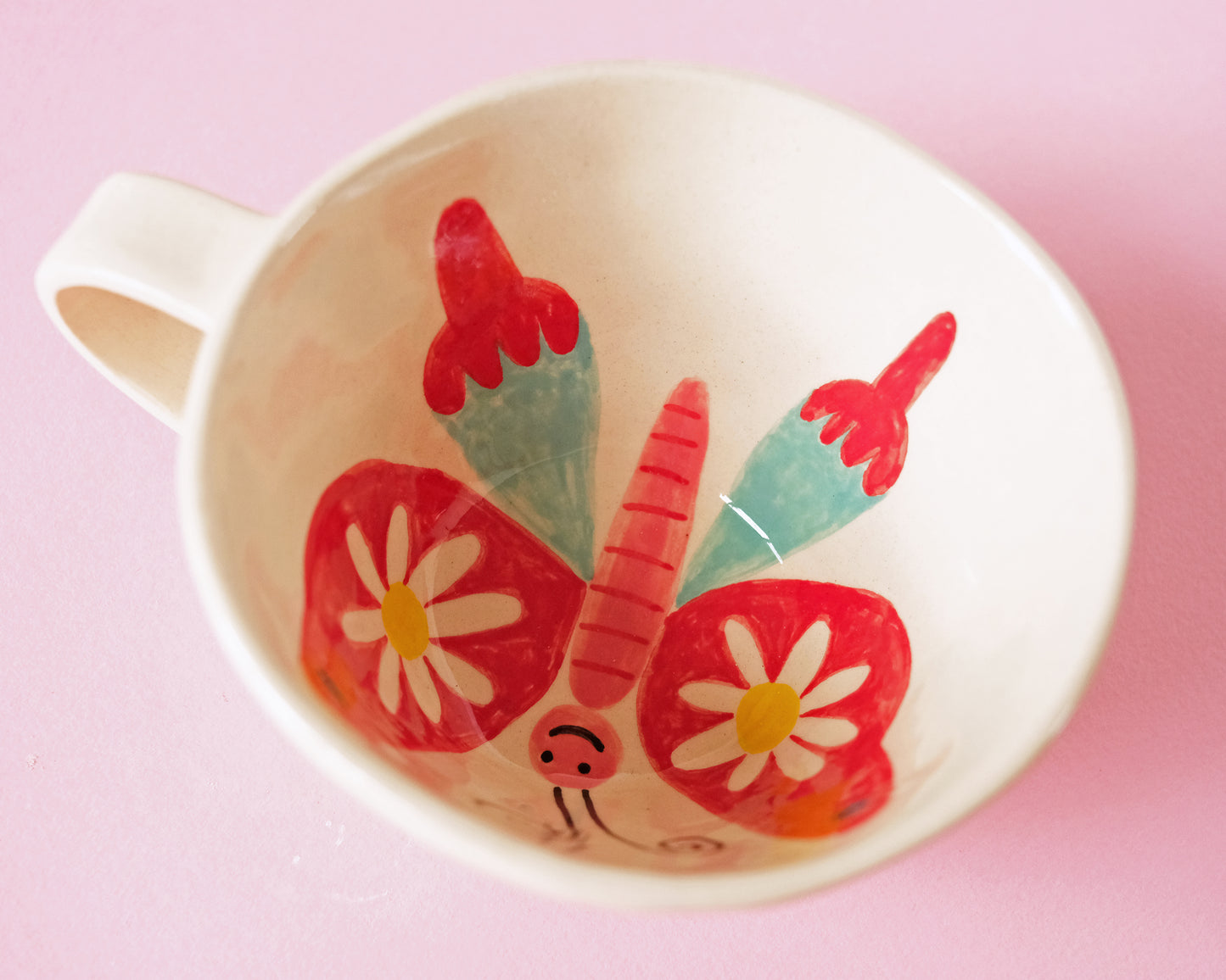 Cup with a Butterfly