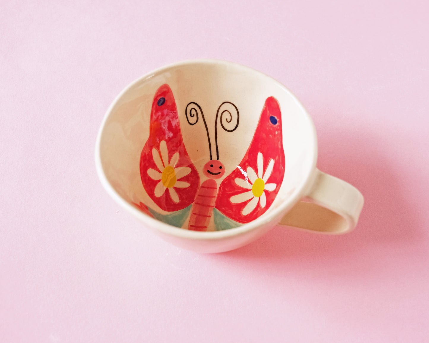 Cup with a Butterfly
