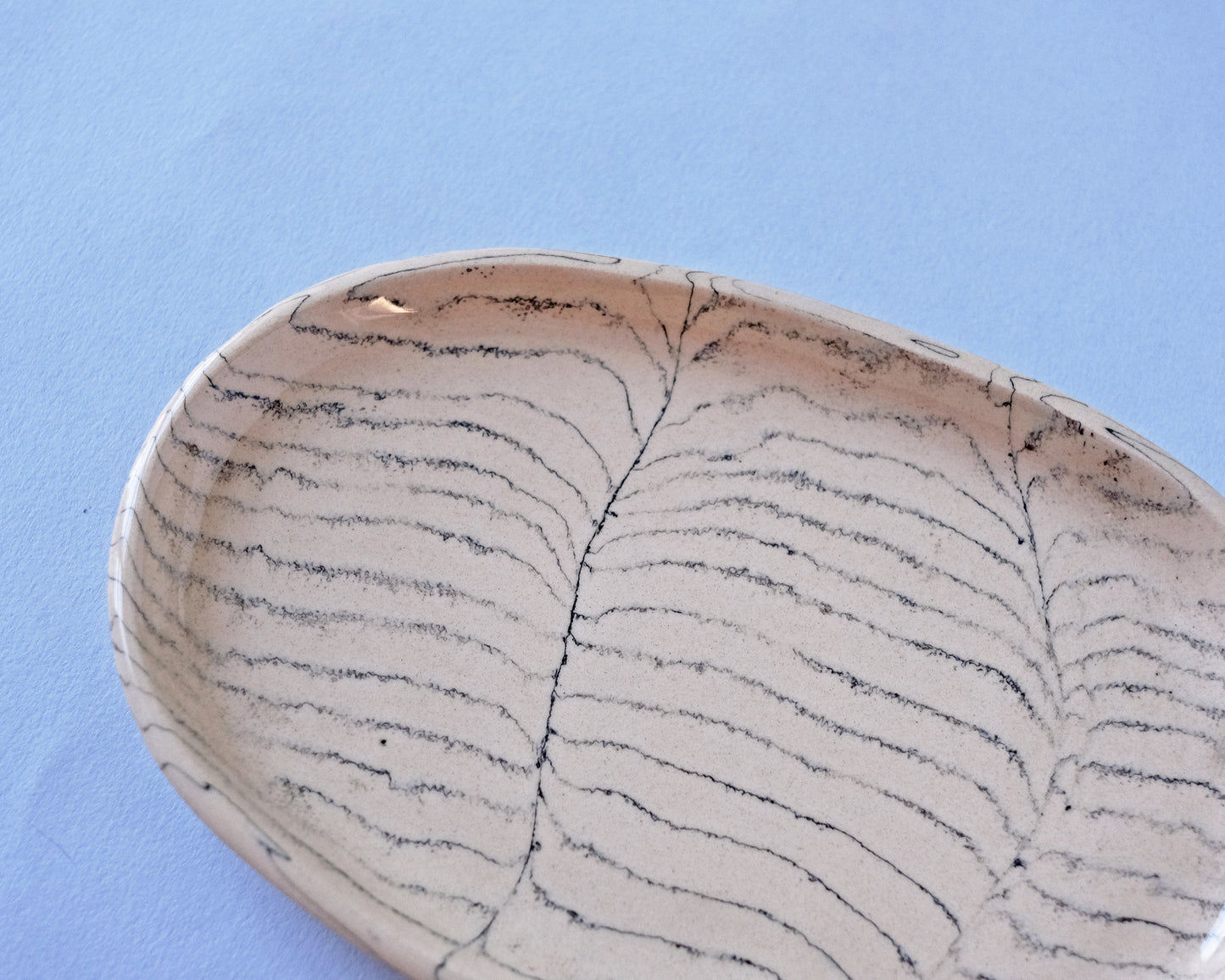 Nerikomi Plate Oval Pencil