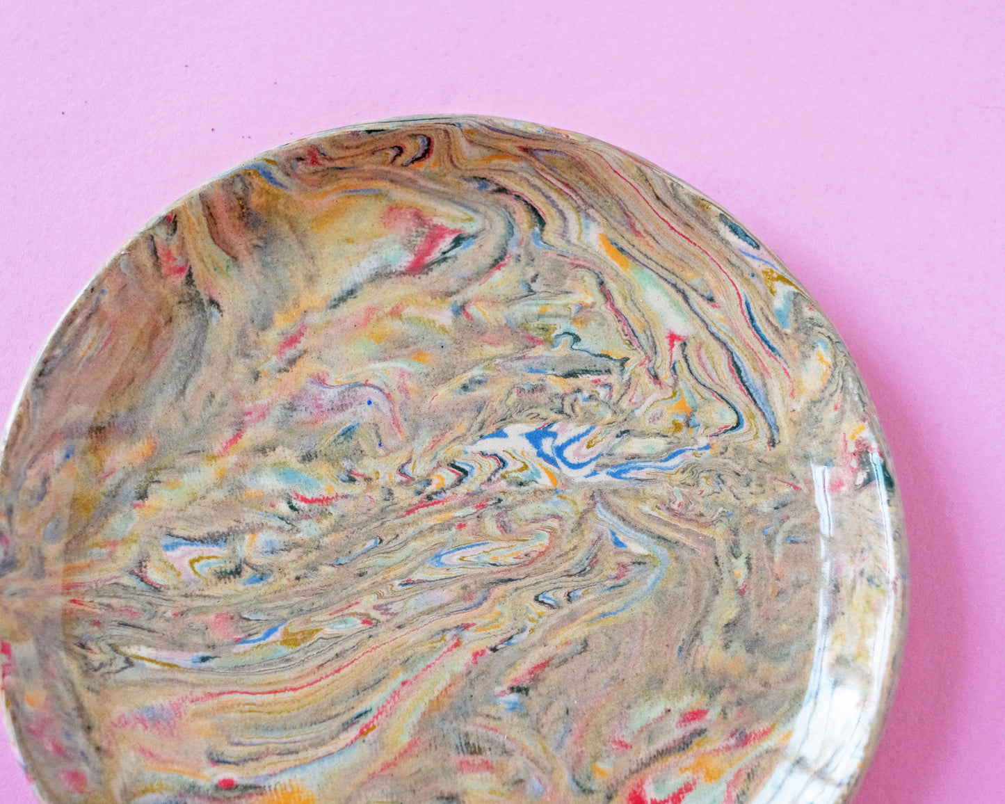 Nerikomi Hippy Small Plate
