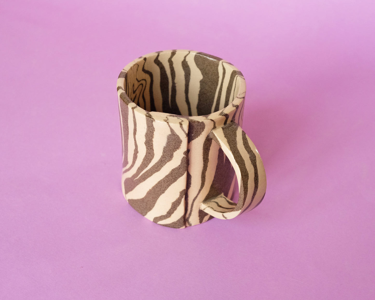 Nerikomi Striped Big Mug