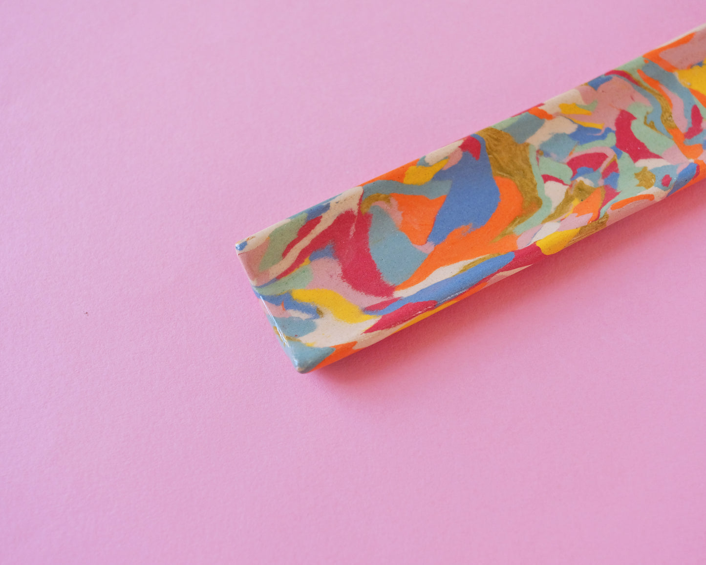 Nerikomi Colorful Incense Holder