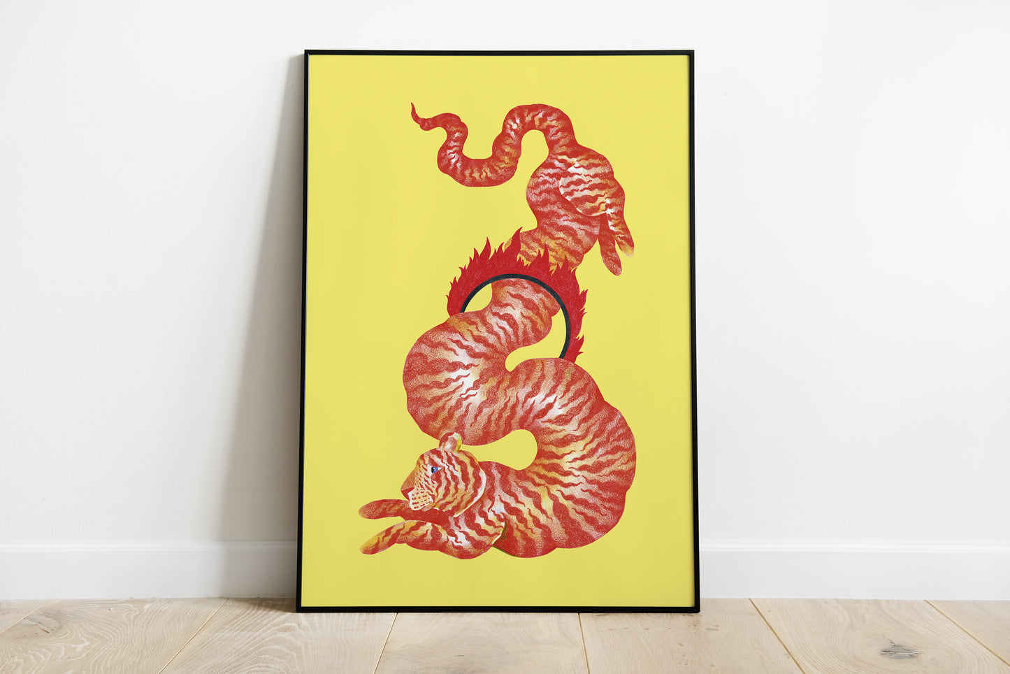 Poster "Fire Tiger"