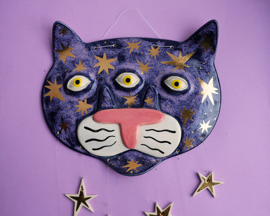 Mystical Night Kitty Mask