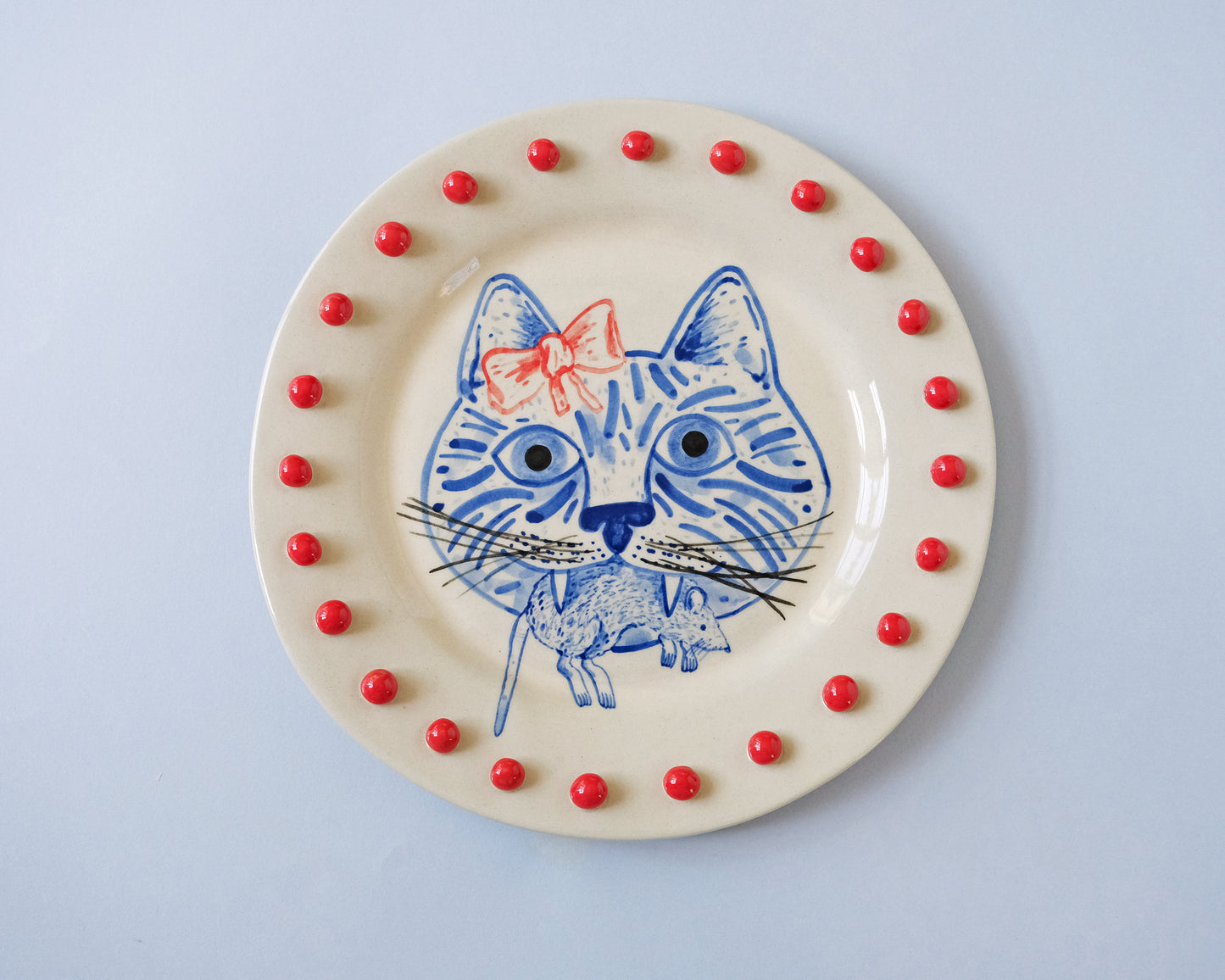 The Huntress Cat Plate