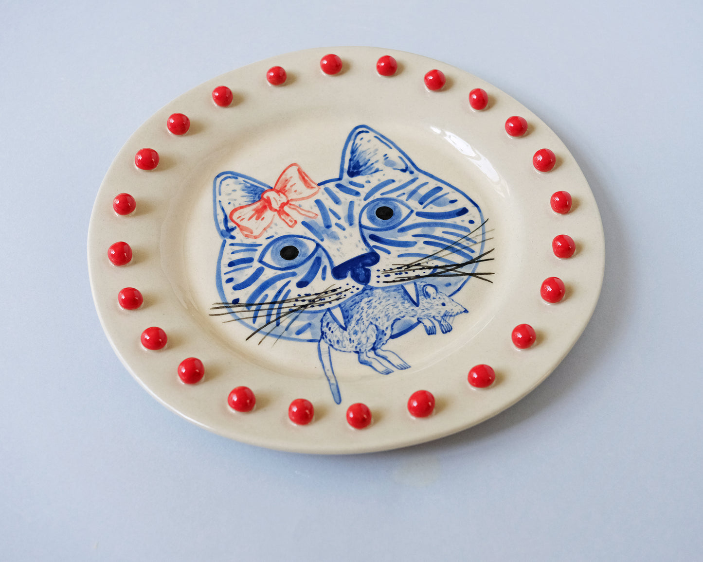 The Huntress Cat Plate