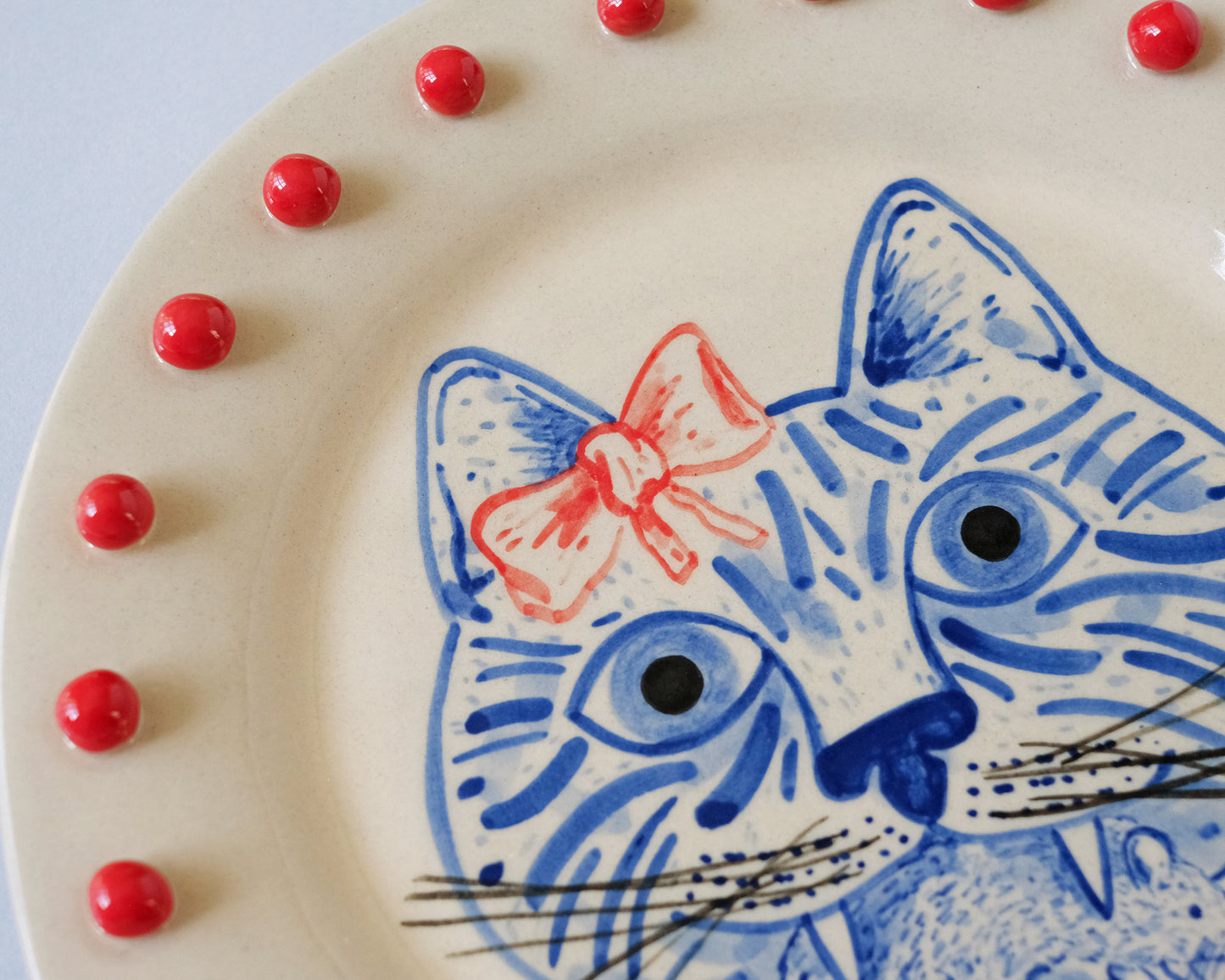 The Huntress Cat Plate