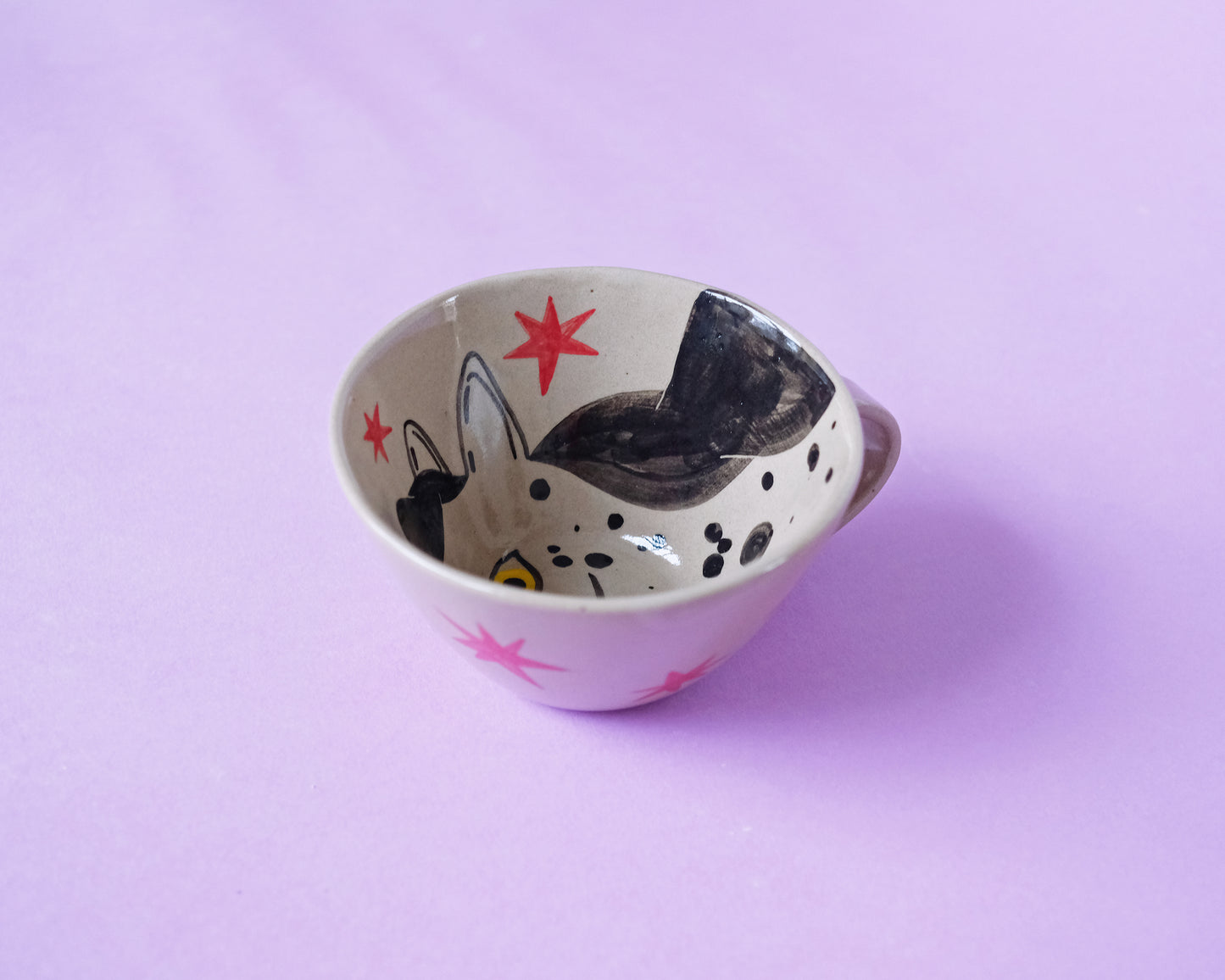 Cup with a Horse and Stars