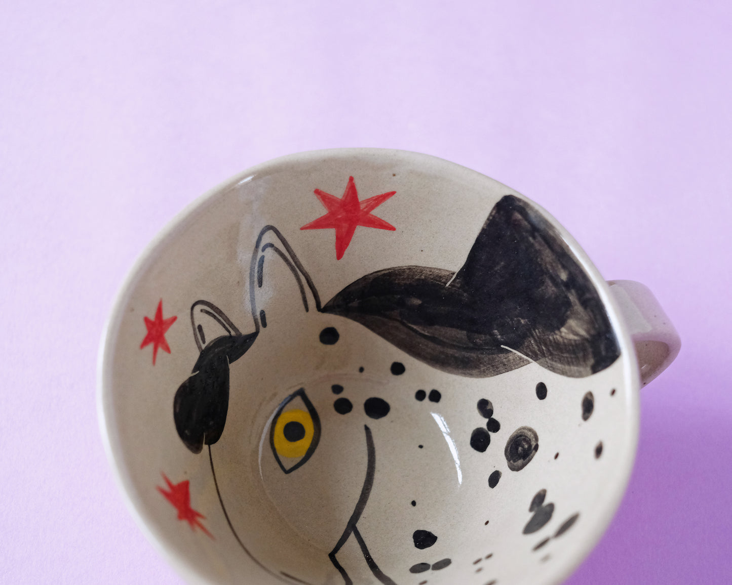 Cup with a Horse and Stars