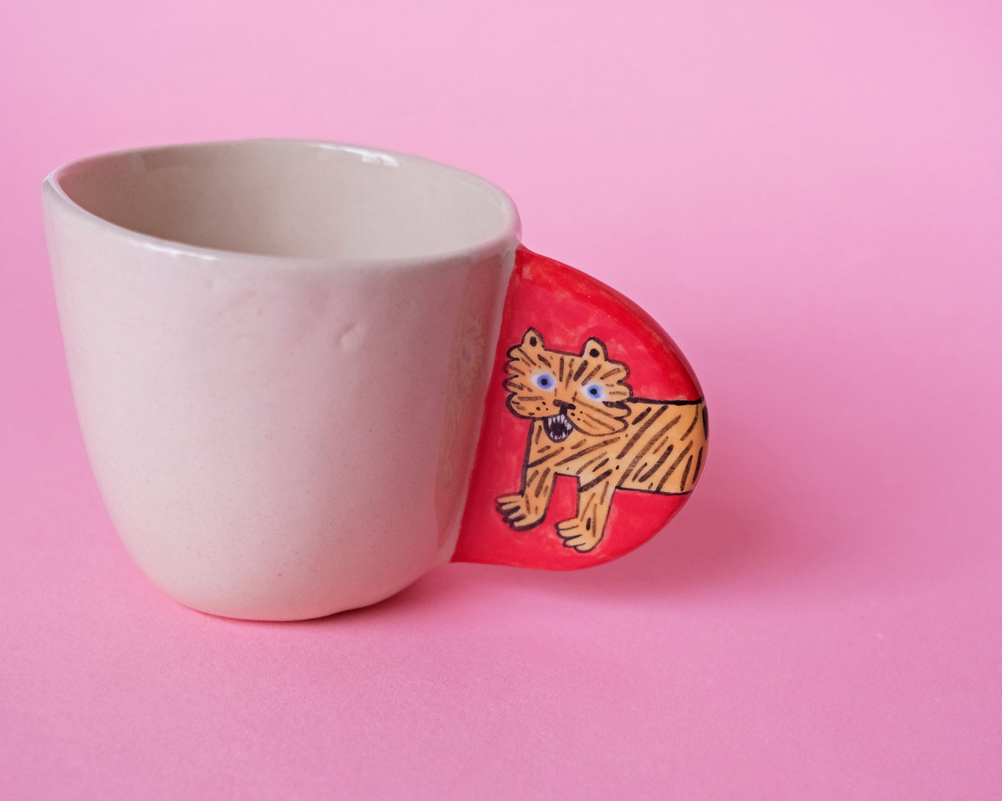 Tiger coffee cup