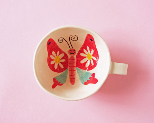 Cup with a Butterfly