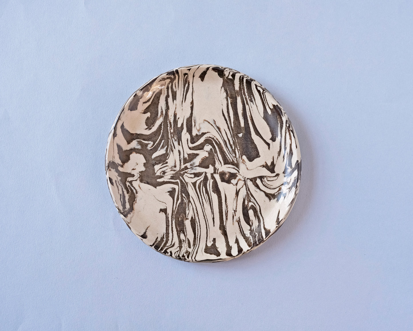 Nerikomi Plate Middle Tiger