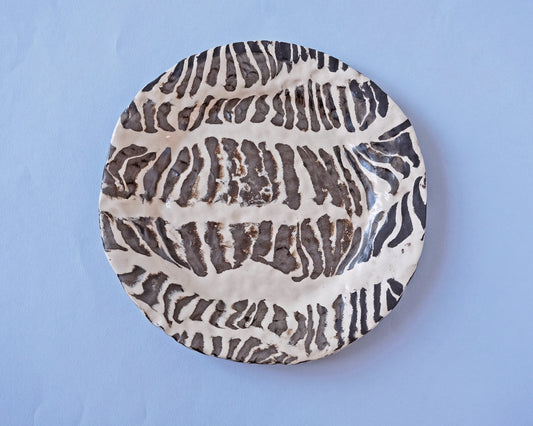 Nerikomi Plate Tiger