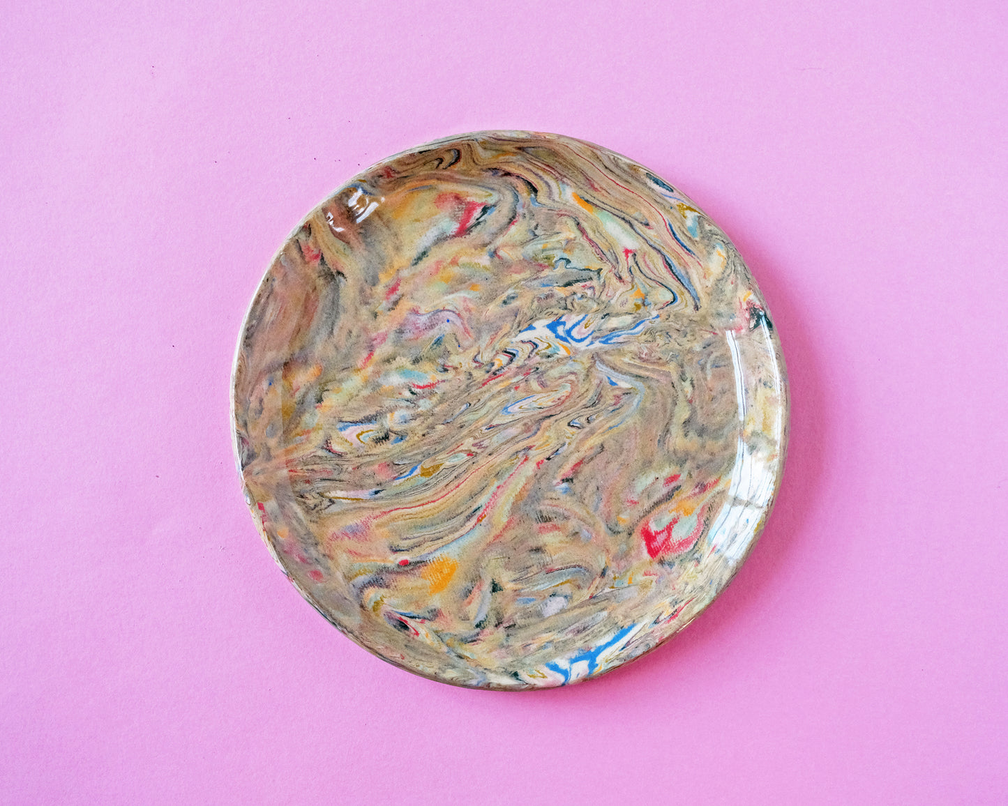 Nerikomi Hippy Small Plate