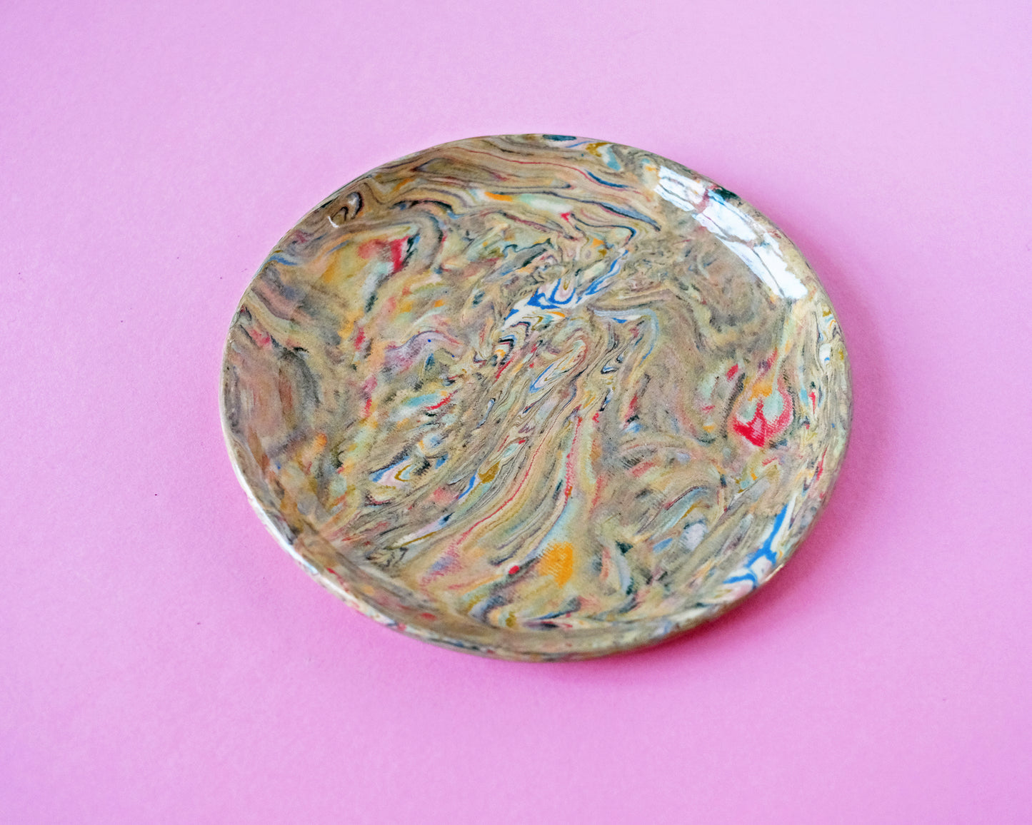 Nerikomi Hippy Small Plate