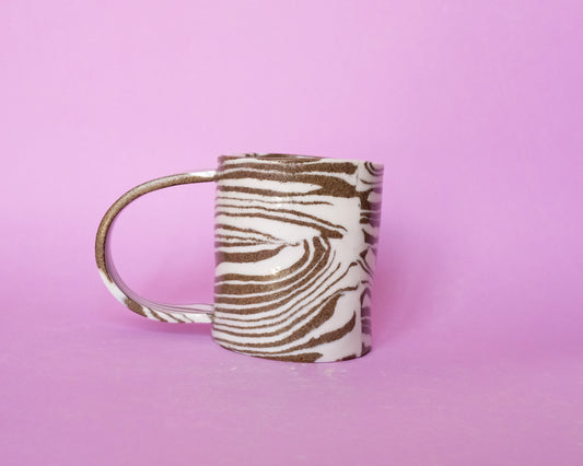 Nerikomi Striped Big Mug