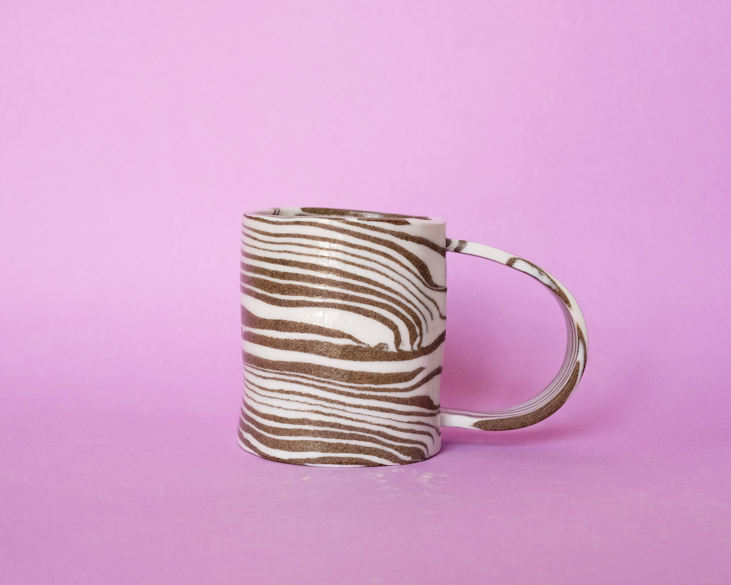 Nerikomi Striped Big Mug