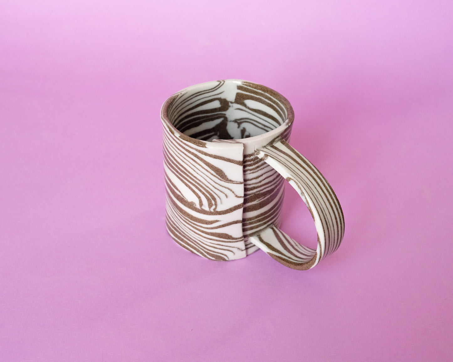 Nerikomi Striped Big Mug