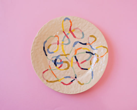 Nerikomi Happiness Plate #4