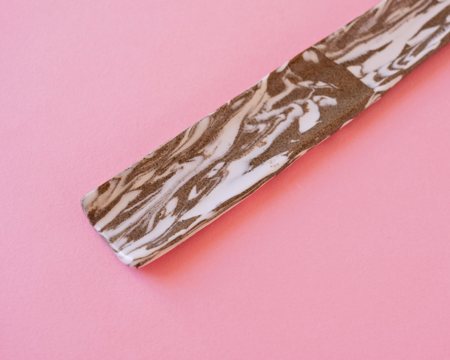 Nerikomi B&W Incense Holder