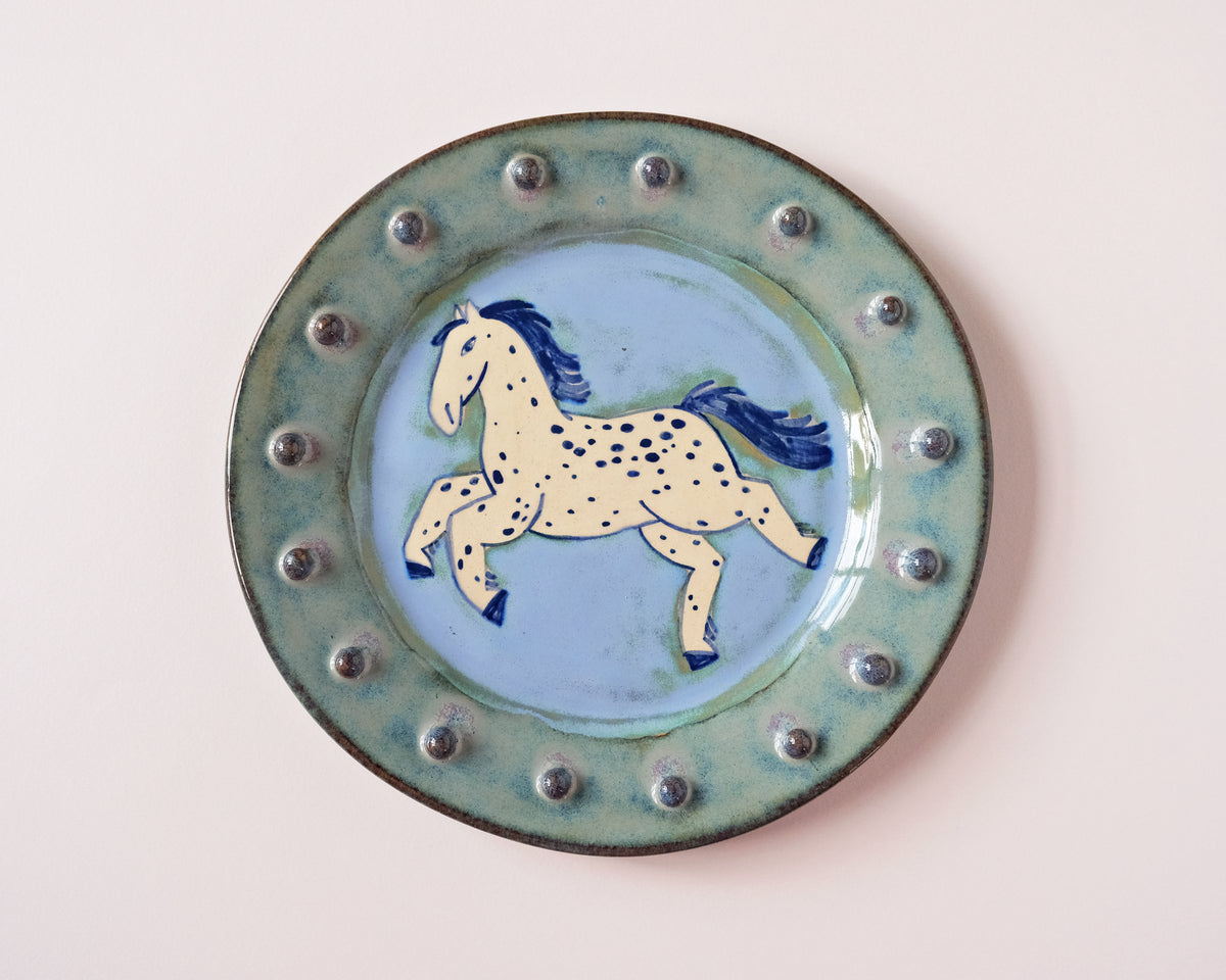 Horse plate