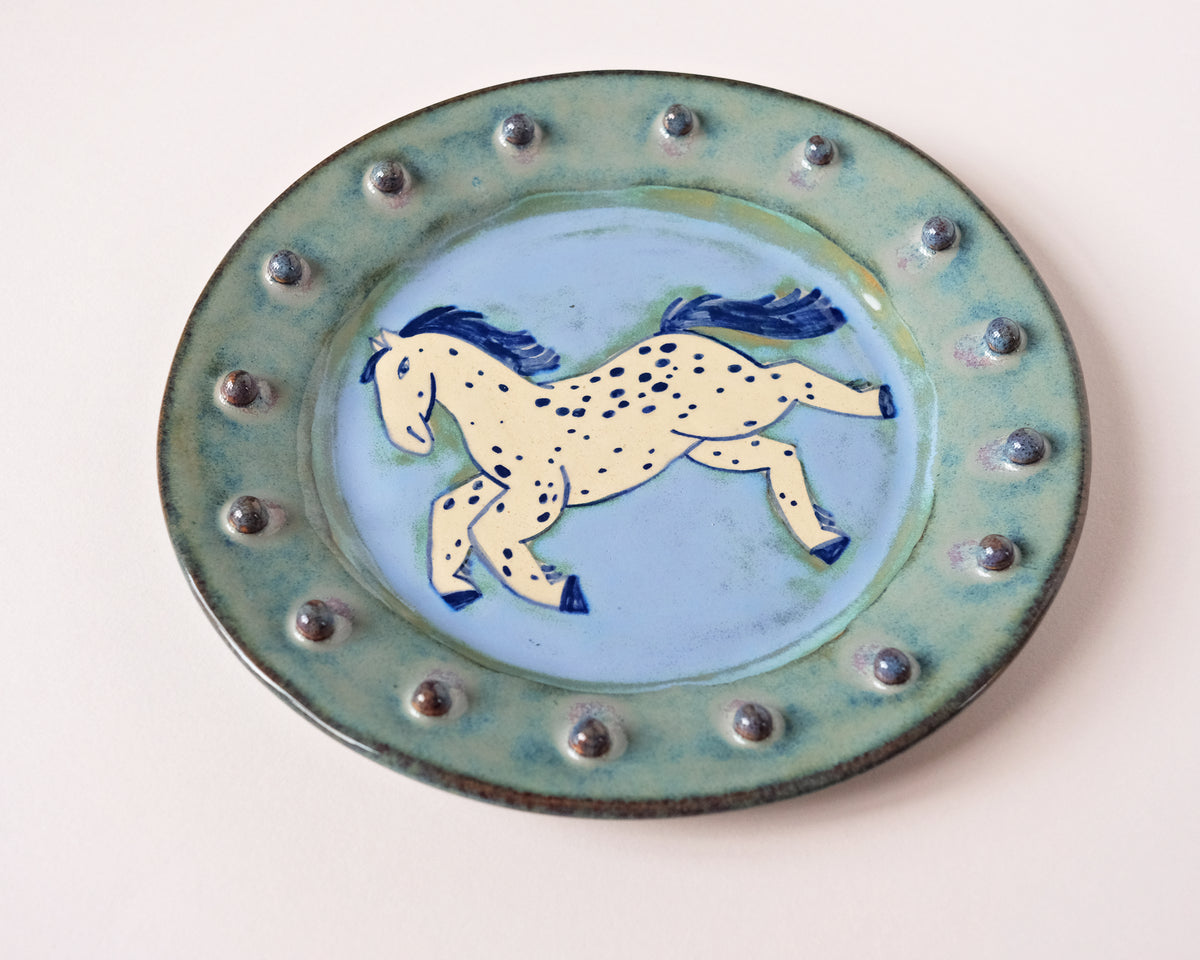 Horse plate