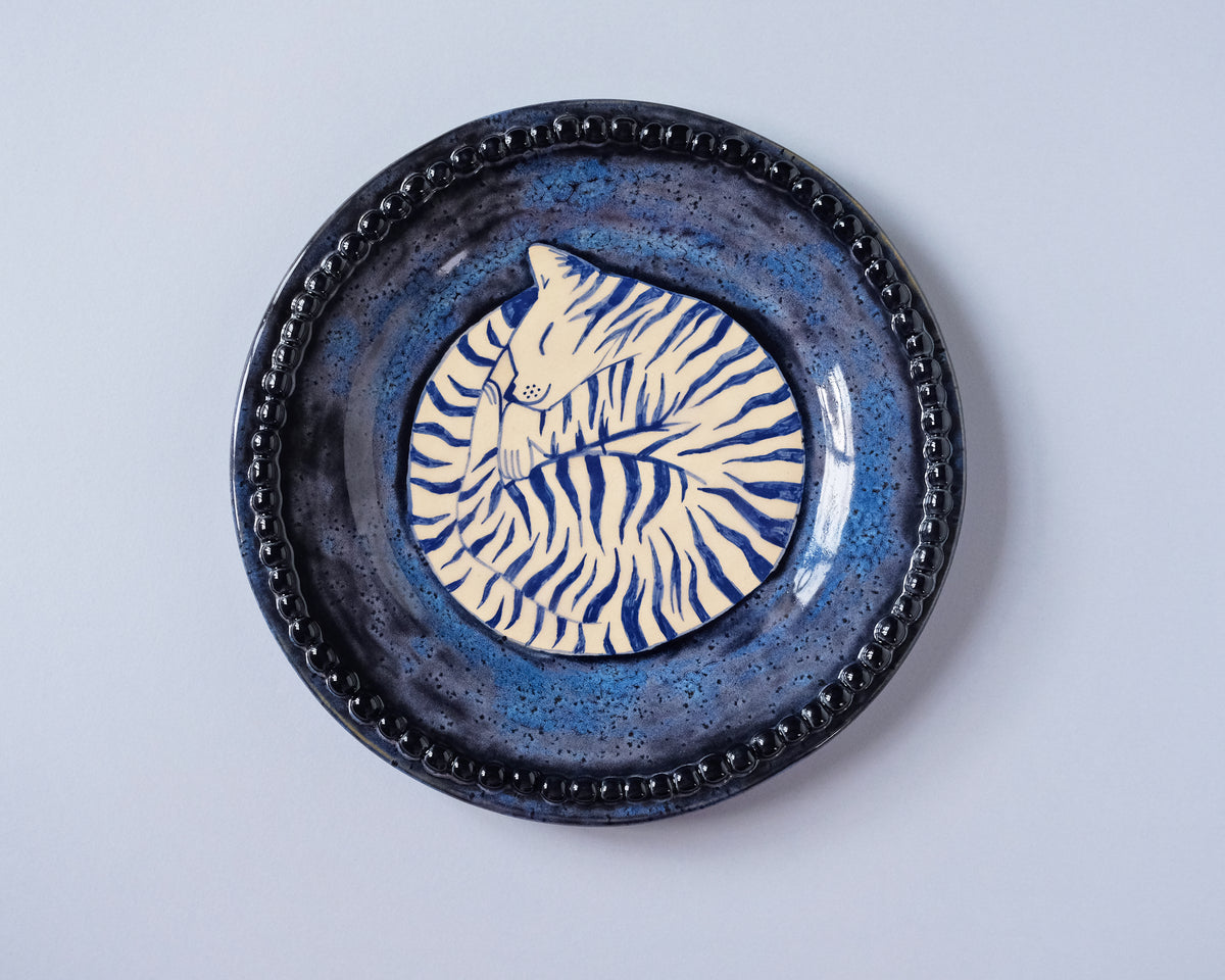 Sleeping Cat Plate