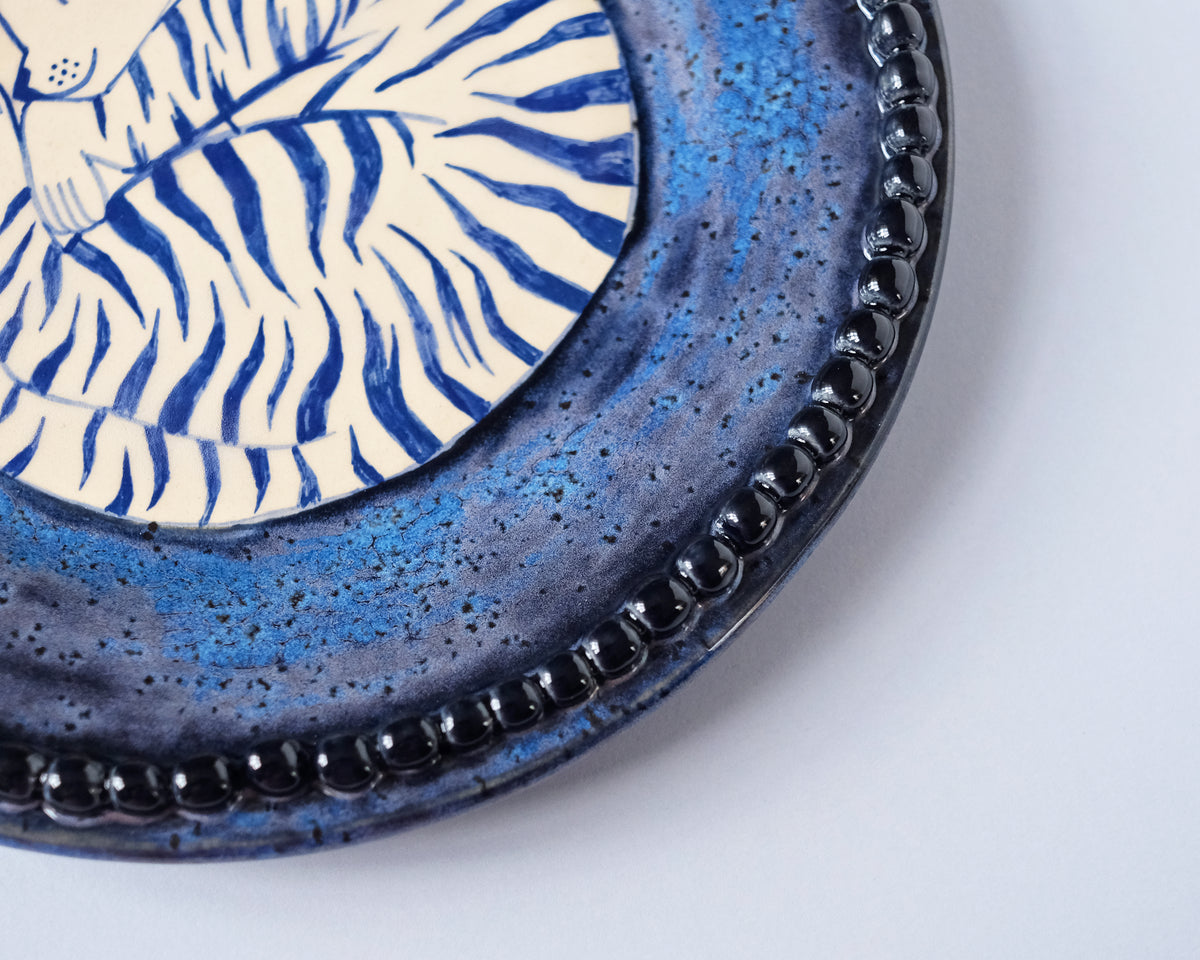 Sleeping Cat Plate